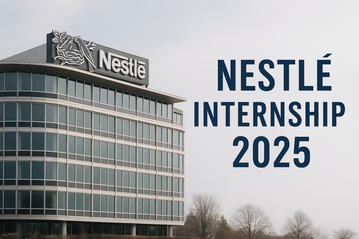 Nestle Internship 2025 India: ₹15,000 to ₹45,000 Stipend Apply Online for Internship Roles