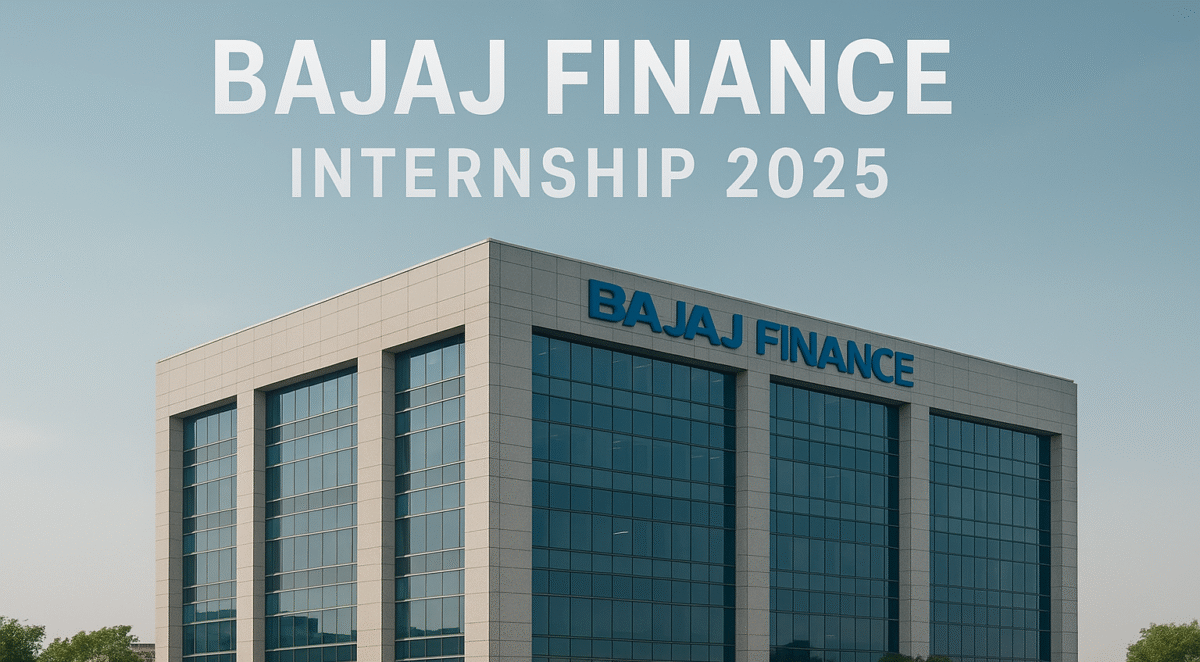 Bajaj Finance Internship 2025: How Freshers Can Apply & What to Expect