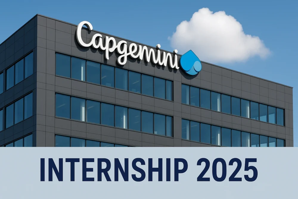 Capgemini Internship 2025: Opportunities for Students and Graduate in India
