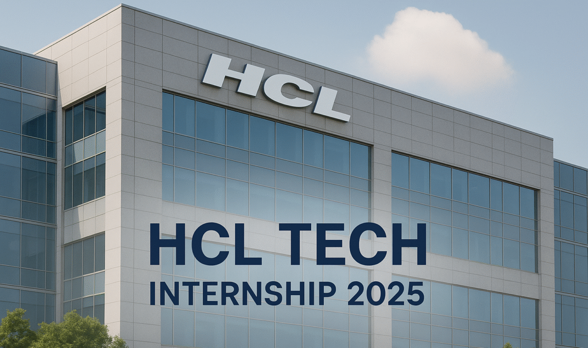 HCL Tech Internship for Students: Work from Home & Onsite Roles Open for 2025