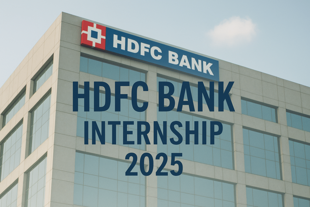 HDFC Bank Internship 2025