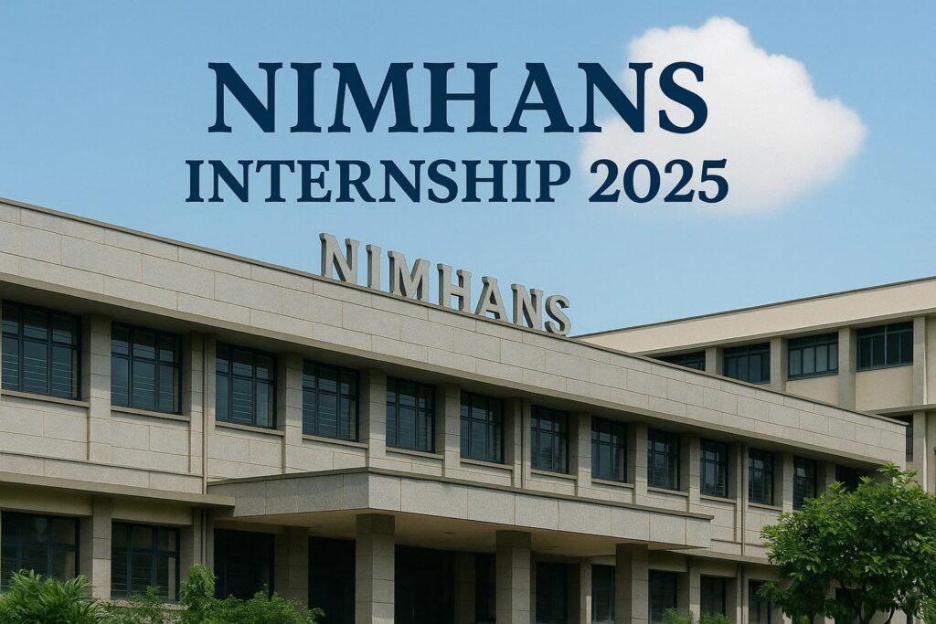 NIMHANS Internship 2025