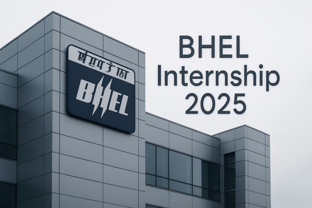 BHEL Internship 2025 | Eligibility, Stipend, Program, Work From Home & Apply Online